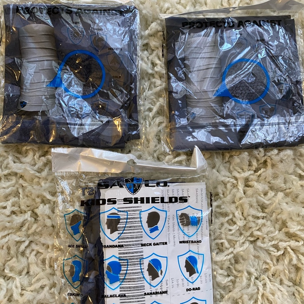 Kids Faceshield (set of 3) Brand new in package